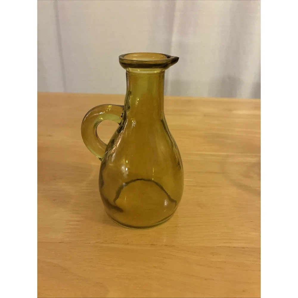 Vintage Yankee Candle Oil & Vinegar Cruet-Style Tea Light & Votive Holder Set